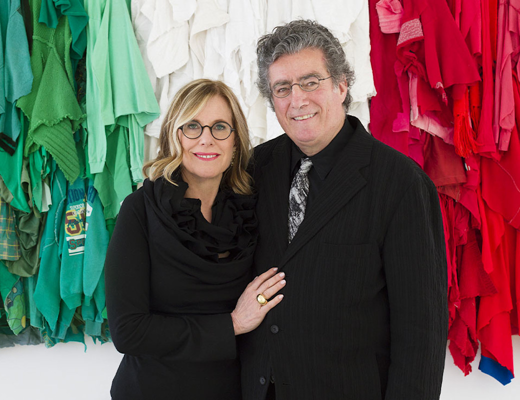 Giorgio Spanu and Nancy Olnick, founders of Magazzino Italian Art (ph. Marco Anelli)