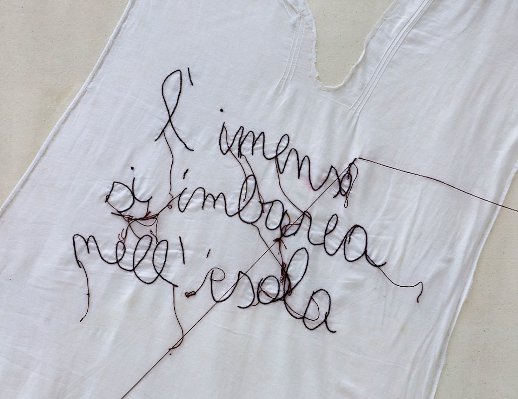 Antonio Marras and Maria Lai, Llencols de aigua, 2025 Magazzino Italian Art (ph. Marco Anelli)