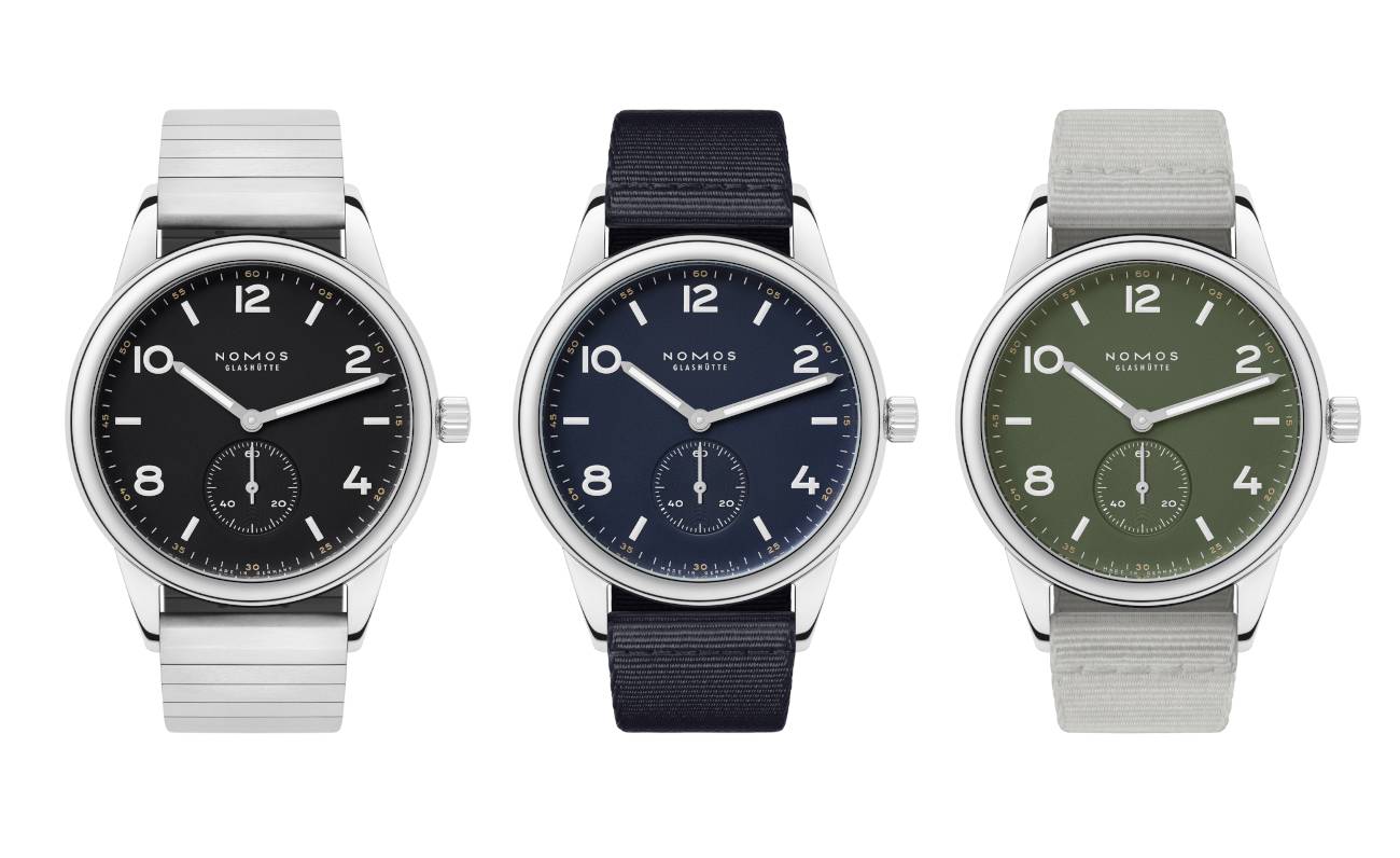 NOMOS Club automatico: colore, tradizione e innovazione