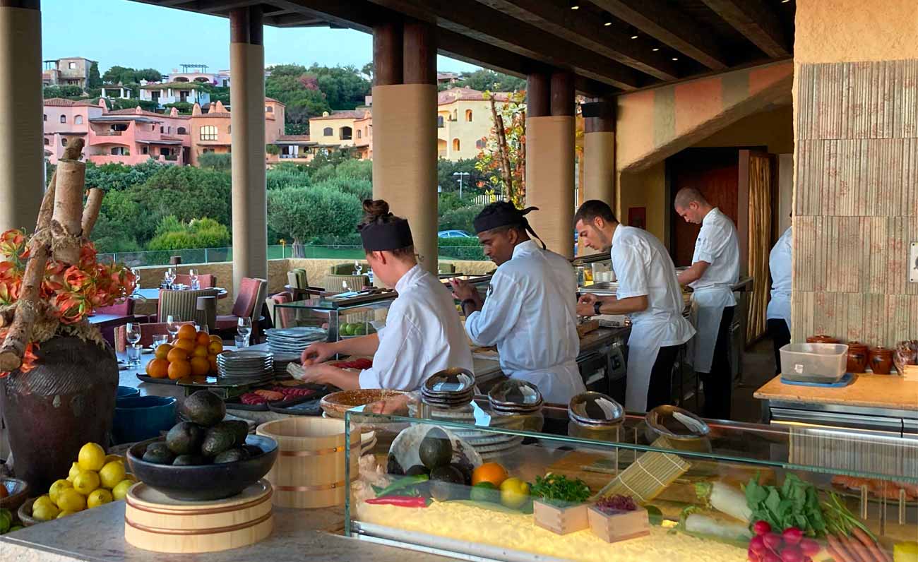 Ristorazione, la Costa Smeralda è sempre al top