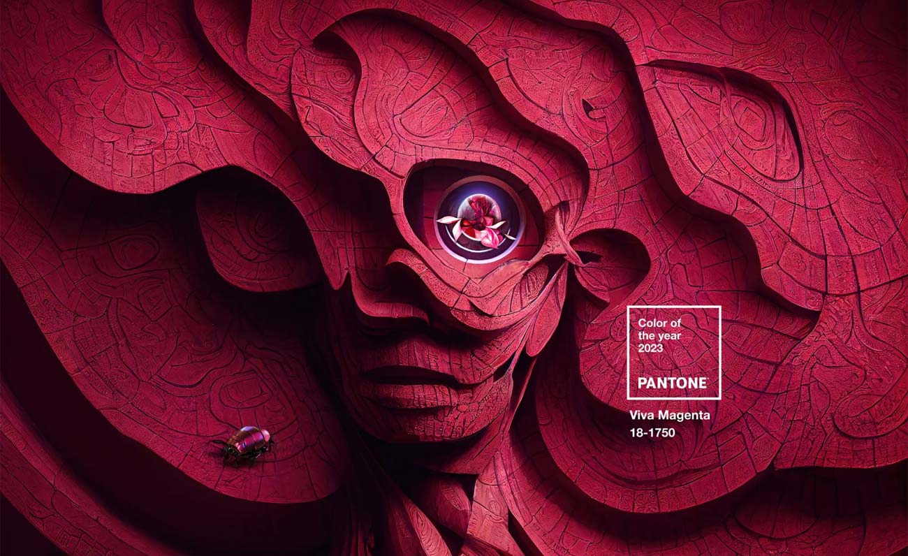 VIVA MAGENTA, il 18-1750, è il colore Pantone 2023