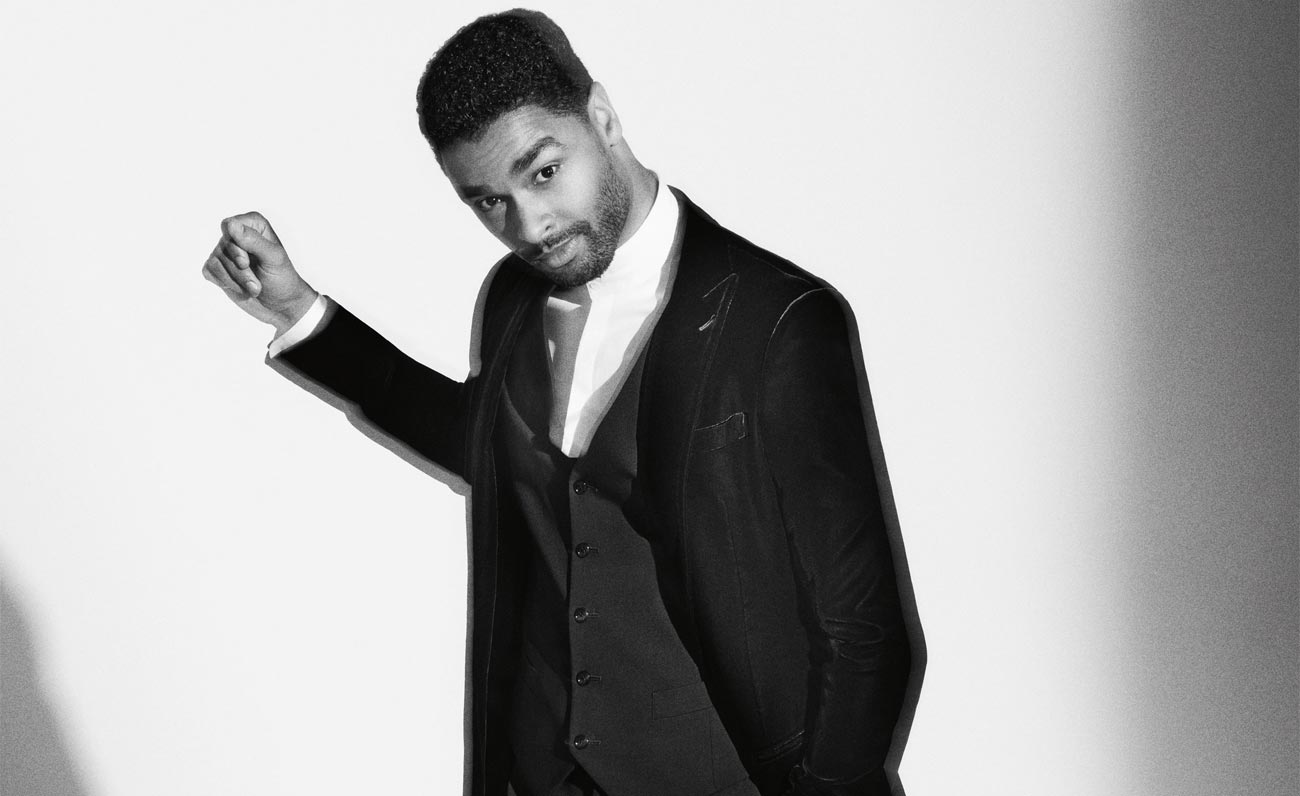 Regé-Jean Page protagonista nella nuova campagna di Giorgio Armani