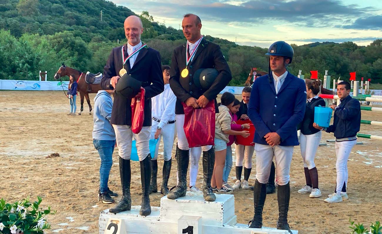 Murruzzu oro e Angius argento al neo Campionato sardo di salto a ostacoli