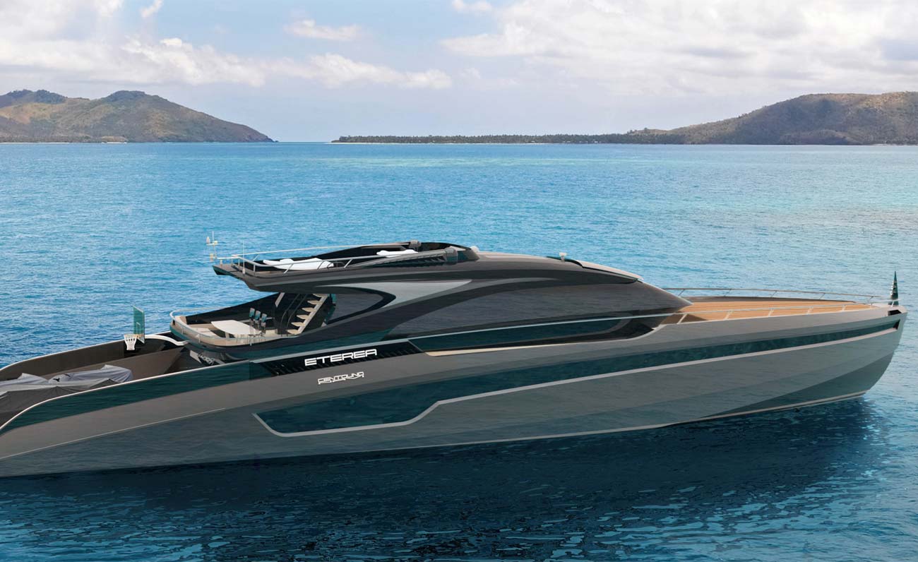 Eterea, un 40 metri per vivere il mare