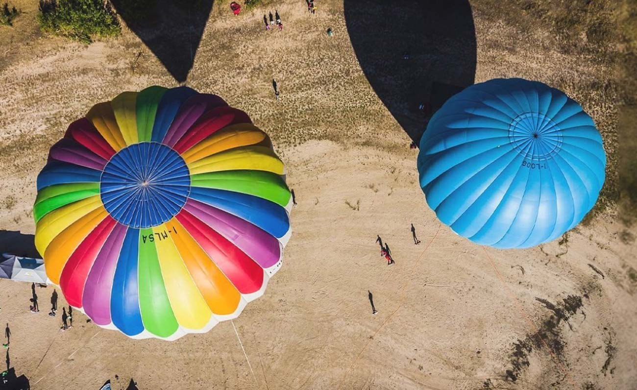 In mongolfiera o in kayak per scoprire il Lago di Gusana