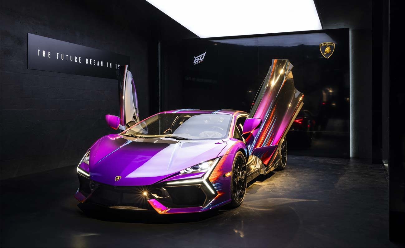 Opera Unica, una Revuelto speciale per i 60 anni di Lamborghini
