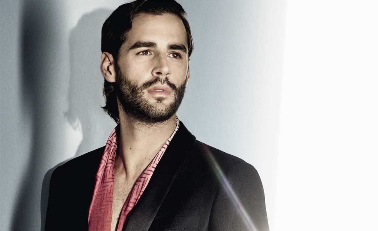 Il grande salto di Gianmarco Tamberi, nuovo testimonial di Armani