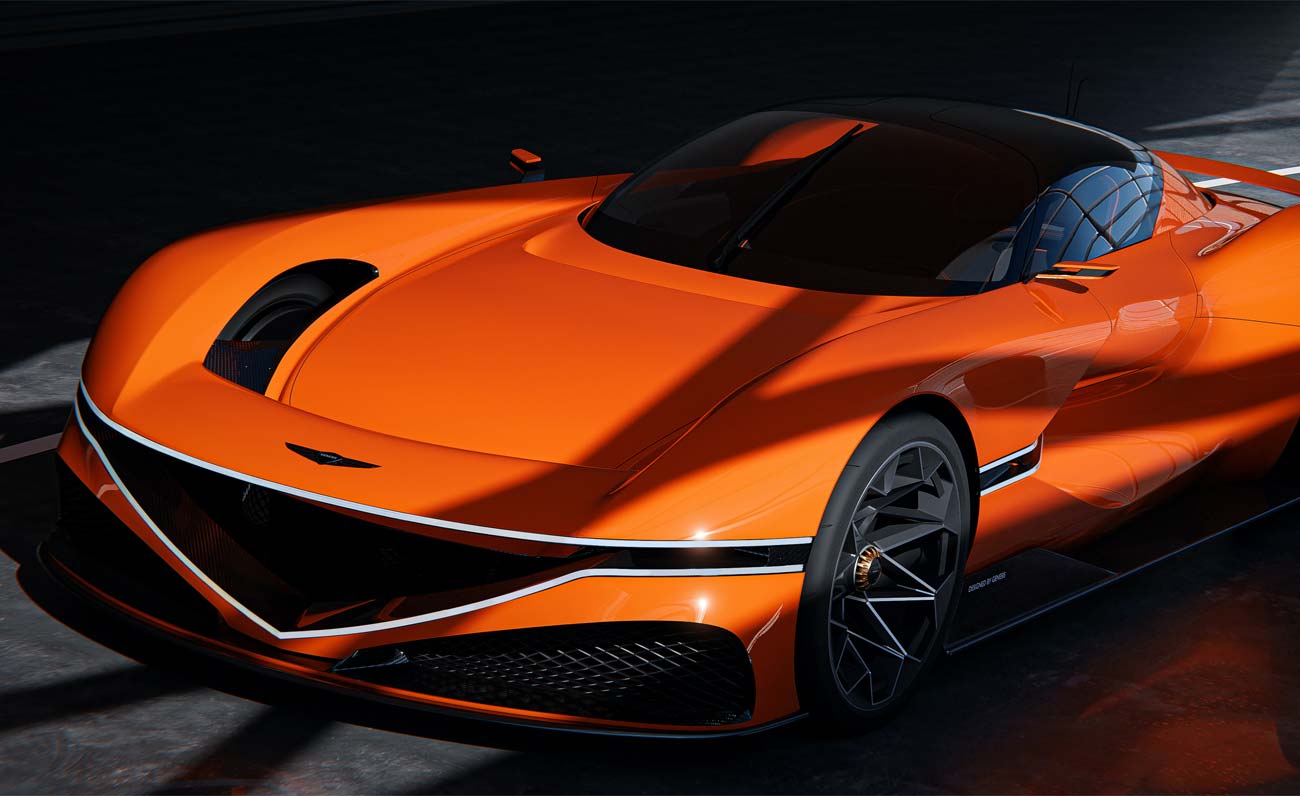 Genesis X Gran Berlinetta, un’eleganza atletica